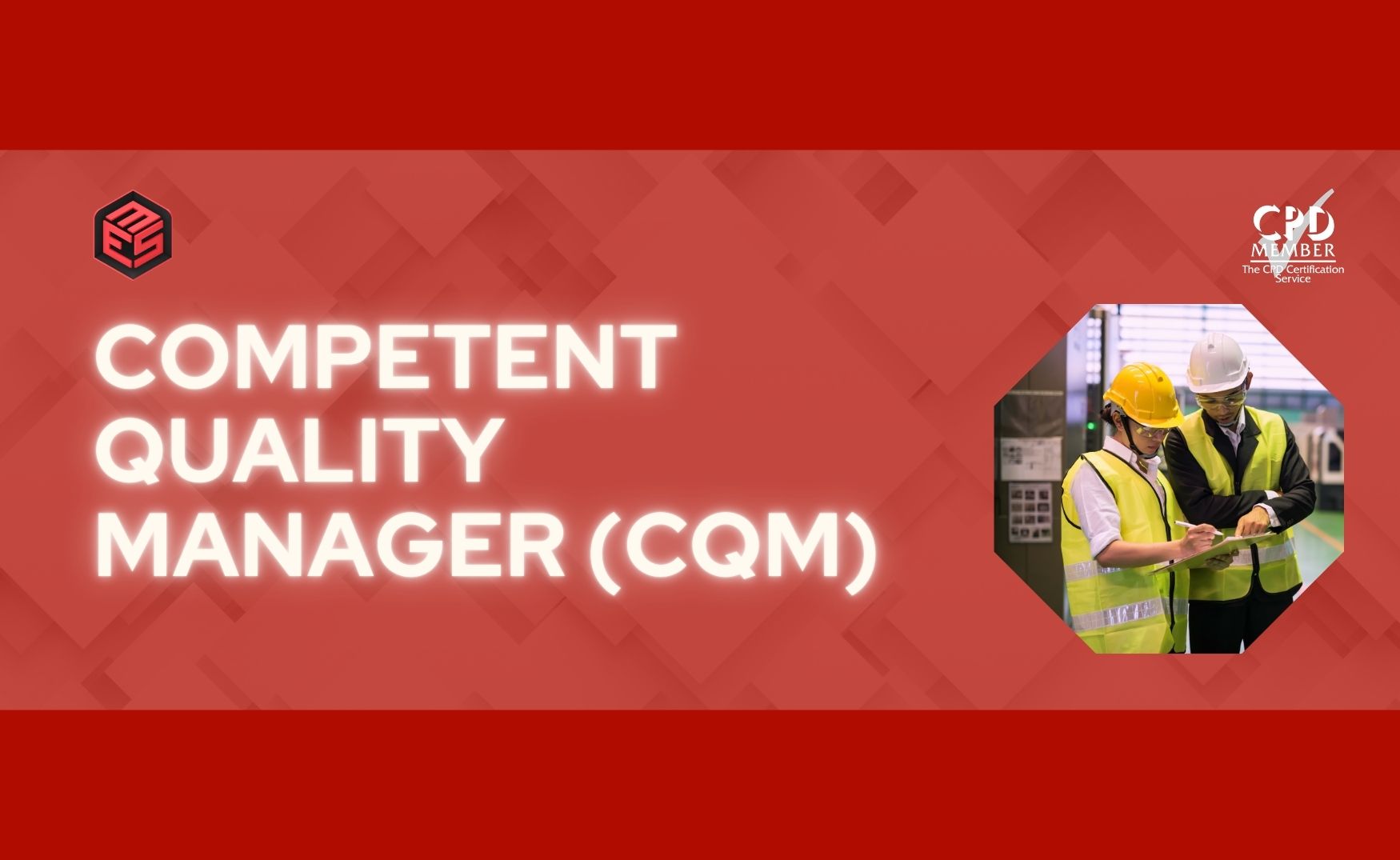 Competent Quality Manager (CQM) – MDPM01
